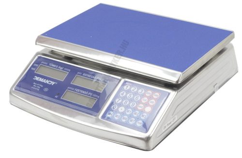 Mérleg, árszorzós 15 kg, hitelesített