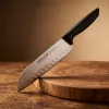 Santoku japán kés, 18 cm rozsdamentes penge, Niza