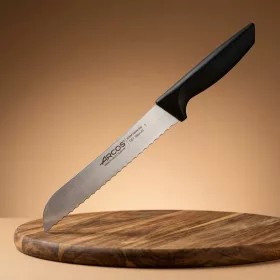 Kenyérvágó kés, 20 cm rozsdamentes penge, Arcos Niza