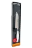 Santoku japán kés, 14 cm kovácsolt pengével, Arcos Riviera Blanc, fehér szegecselt nyéllel
