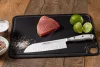 Japán kés, 18 cm kovácsolt pengével, Arcos Riviera Blanc, fehér szegecselt nyéllel
