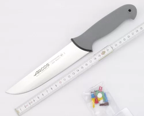 Henteskés, 18 cm penge, Arcos Colour Prof, csúszásmentes markolat, színkódos
