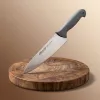 Szakácskés, 20 cm penge, Arcos Colour Prof, csúszásmentes gumírozott markolat, színkódos