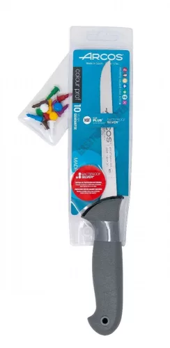 Csontozókés, 15 cm penge, Arcos Colour Prof, csúszásmentes gumírozott markolat, színkódos