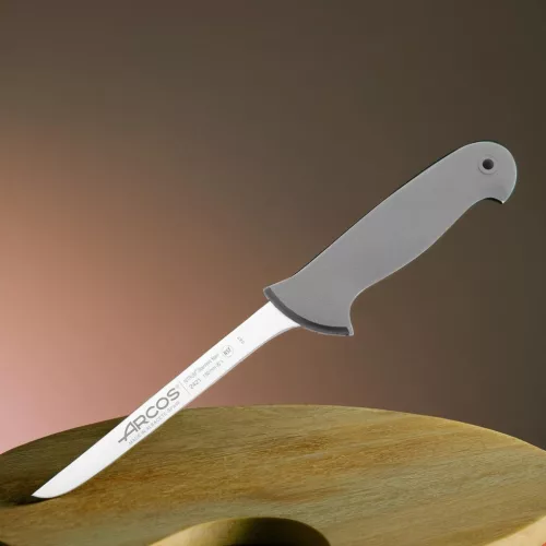 Csontozókés, 15 cm penge, Arcos Colour Prof, csúszásmentes gumírozott markolat, színkódos