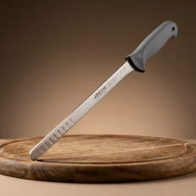   Filézőkés, lazackés, 30 cm flexibilis penge, Arcos Colour Prof,  csúszásmentes markolat, színkódos