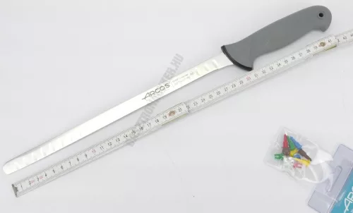 Filézőkés, lazackés, 30 cm flexibilis penge, Arcos Colour Prof,  csúszásmentes markolat, színkódos