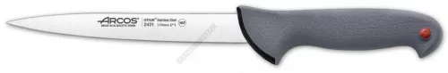 Halfilézőkés, halkés, 17 cm penge, Arcos Colour Prof  csúszásmentes markolat, színkódos