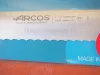 Szeletelőkés, kenyérvágókés, 30 cm-es recés penge, Arcos Colour Prof, csúszásmentes markolat, színkódos