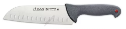 Santoku japán kés, 18 cm penge, Arcos Colour Prof csúszásmentes markolat, színkódos