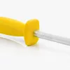Fenőacél kerek 30 cm, sárga nyél, prémium, Arcos