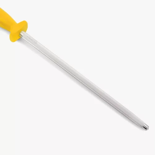 Fenőacél kerek 30 cm, sárga nyél, prémium, Arcos