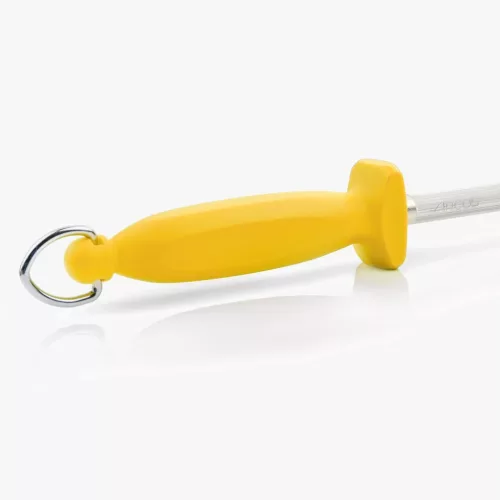 Fenőacél kerek 30 cm, sárga nyél, prémium, Arcos