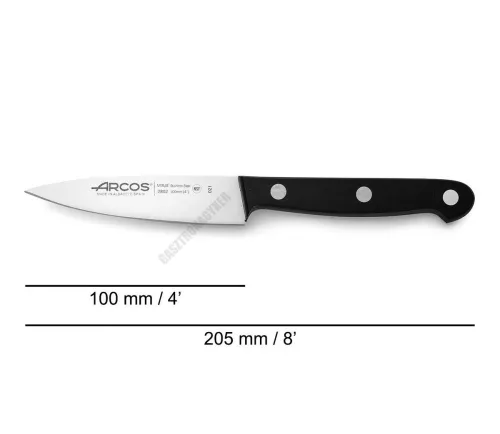 Szakácskés, konyhakés, 10 cm-es penge, Arcos Universal 