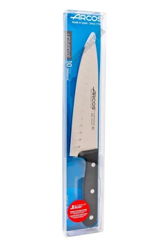 Szakácskés, 20 cm-es  rovátkolt penge, Arcos Universal 