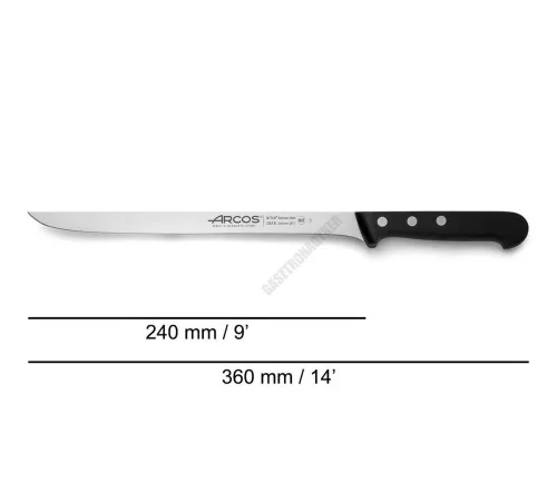 Szeletelőkés, 24 cm-es penge, Arcos Universal 