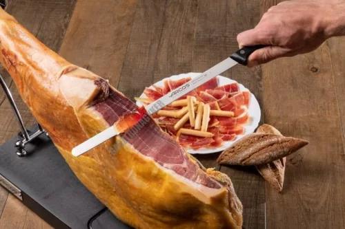 Szeletelőkés, sonkaszeletelő kés, 29 cm-es penge, Arcos Universal