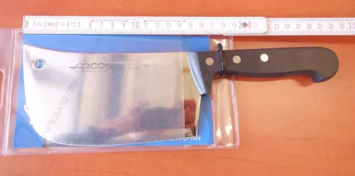Bárd, 310 gramm, 16 cm-es 3 mm vastag penge, Arcos Universal 
