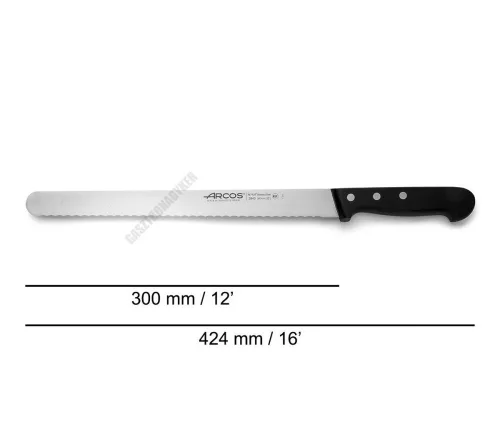 Tortakés, 30 cm-es recés penge, Arcos Universal 