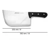 Bárd, 835 gramm, 22 cm-es 4 mm vastag penge, Arcos Universal 