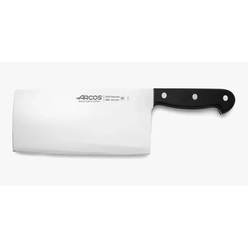 Kínai bárd, 390 gramm, 20 cm-es 2,5 mm vastag penge, Arcos Universal