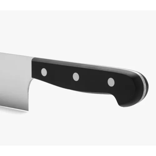 Usuba japán kés, 17,5 cm rozsdamentes penge, Arcos Universal, fekete szegecselt nyél