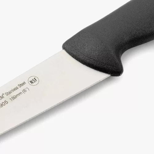Konyhakés, 15 cm rozsdamentes penge, Arcos 2900, fekete polipropilén nyél