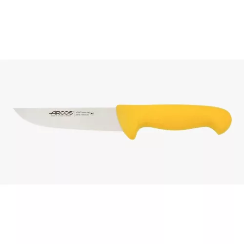 Henteskés, 16 cm rozsdamentes penge, Arcos 2900, sárga polipropilén nyél