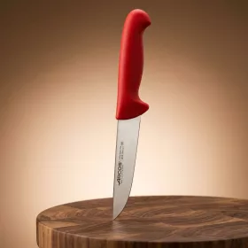   Henteskés, 16 cm rozsdamentes penge, Arcos 2900, piros polipropilén nyél