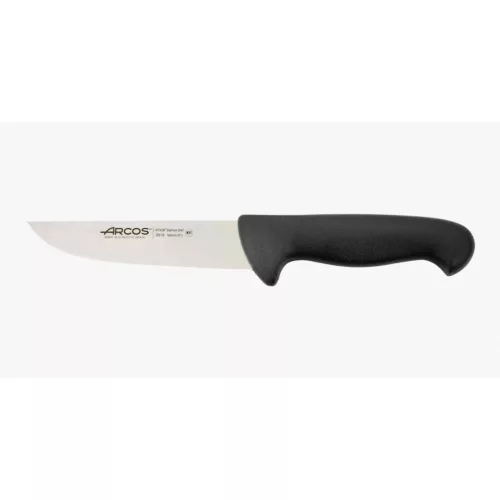 Henteskés, 16 cm rozsdamentes penge, Arcos 2900, fekete polipropilén nyél