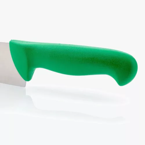 Szakácskés, 20 cm rozsdamentes penge, Arcos 2900, zöld polipropilén nyél