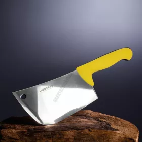   Bárd, 550 gramm, 19 cm-es 4 mm vastag penge, sárga nyél, Arcos
