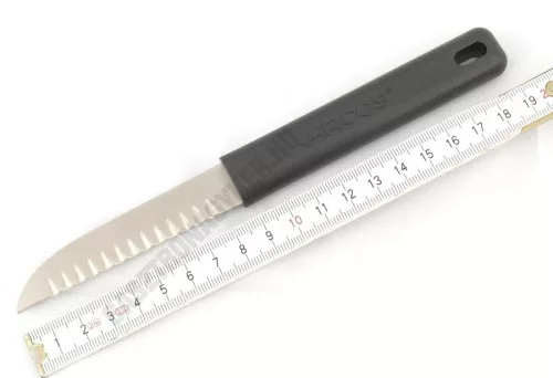 Céklavágó díszítőkés recés pengével 8,5×19,5 cm