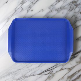   Műanyag Md tálca, kék polipropilén, csúszásgátlós felülettel