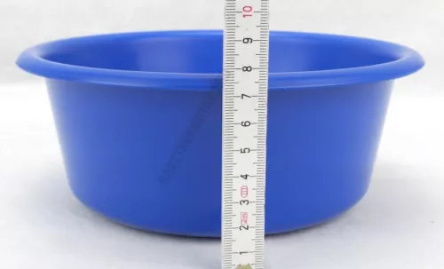 Műanyag tál, 20 cm, 1,5 liter, kék
