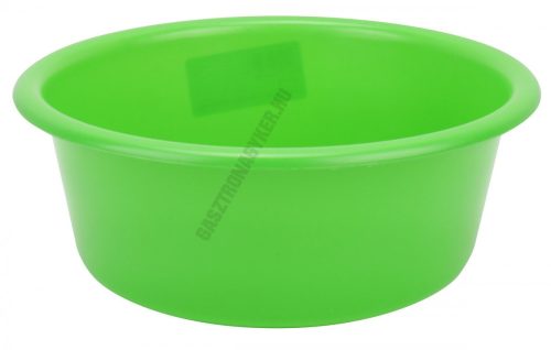 Műanyag tál, 20 cm, 1,5 liter, zöld