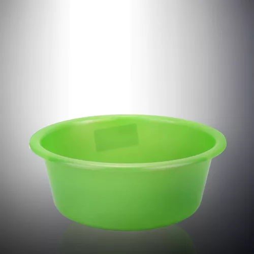 Műanyag tál, 20 cm, 1,5 liter, zöld