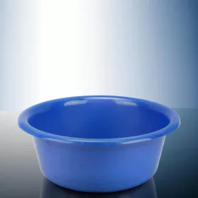 Műanyag tál, 26 cm, 3 liter, kék
