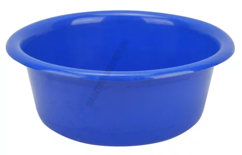 Műanyag tál, 26 cm, 3 liter, kék