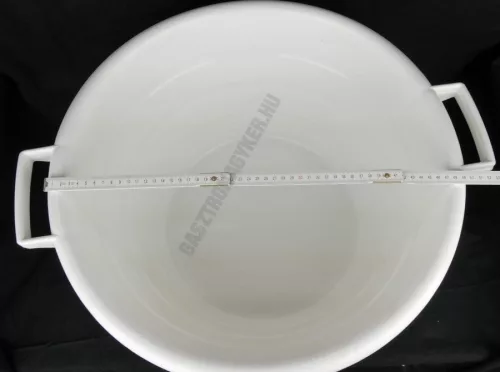 Füles dézsa 30 liter, erős műanyag, tárolóedény, 50 cm