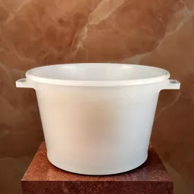   Füles dézsa, 80 liter, erős műanyag tárolóedény, 62 cm