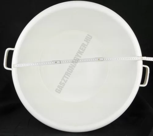 Füles dézsa, 80 liter, erős műanyag tárolóedény, 62 cm