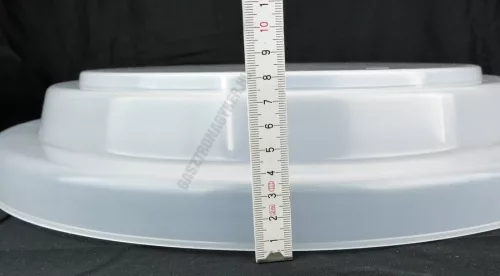 Moslékos dézsa fedő, 46 cm, erős műanyag 