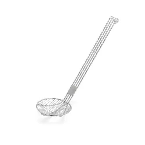 Fritou, fritőz kanál, sűrű rácsos, átmérő: 12 cm, rozsdamentes, de Buyer