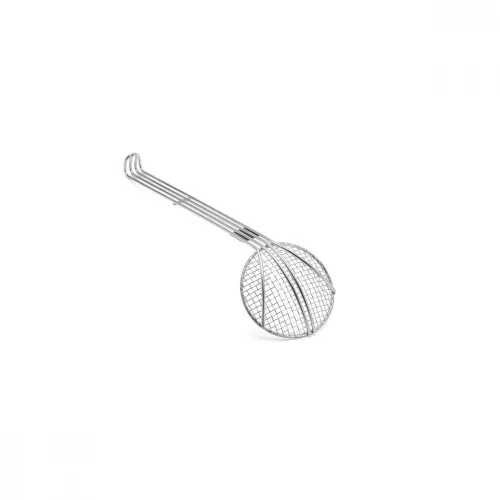 Fritou, fritőz kanál, sűrű rácsos, átmérő: 12 cm, rozsdamentes, de Buyer