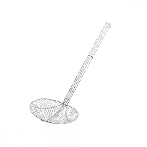 Fritou, fritőz kanál, sűrű rácsos, átmérő: 20 cm, rozsdamentes, de Buyer