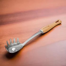 Spagetti kanál, 7×33 cm, bükkfa nyél
