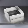 Sütőkeret, állítható négyzet, 16 cm-től 30 cm-ig, de Buyer