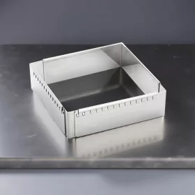   Sütőkeret, állítható négyzet, 16 cm-től 30 cm-ig, de Buyer