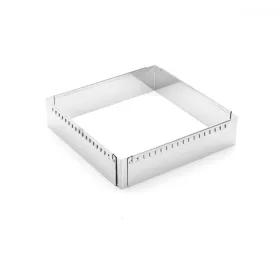   Sütőkeret, állítható négyzet, 20 cm-től 37 cm-ig, de Buyer